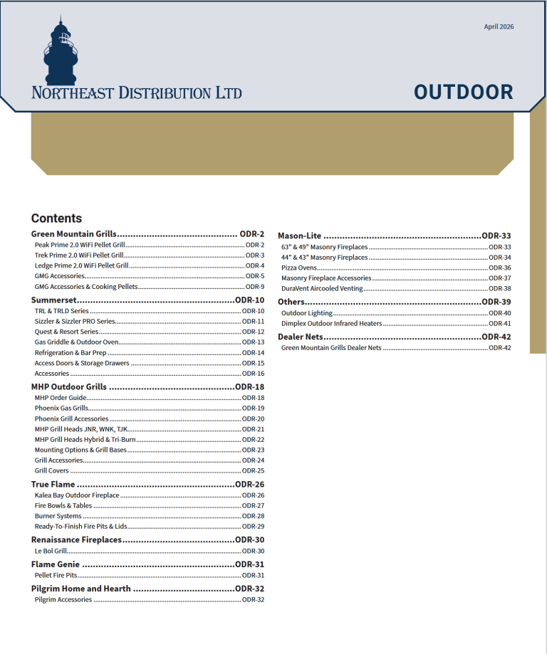 Outdoor Catalog